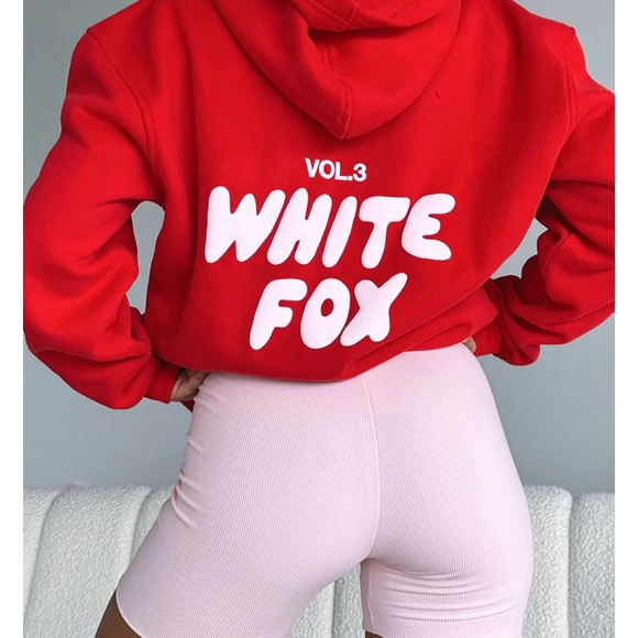 White Fox Boutique | Tops | White Fox Red Offstage Jumper Size Small |  Poshmark